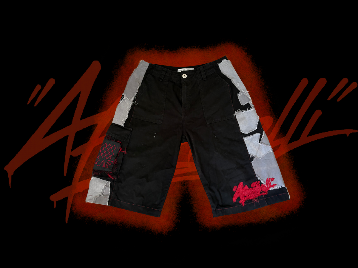 AF REWORK 001 — Short oversize - PIÈCE UNIQUE